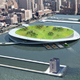 Illustration for article titled These Compost Islands Would Turn NYC's Garbage Into Gold